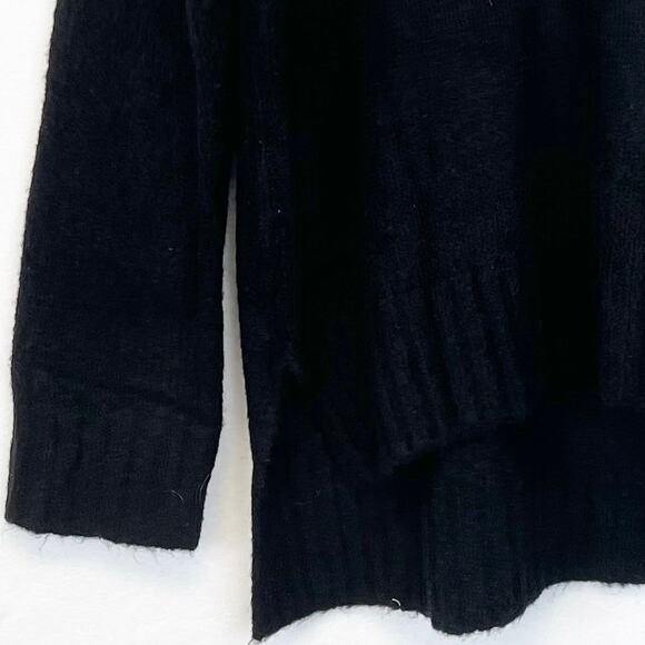 Olivaceous Chunky Turtleneck Sweater Womens Medium Tunic Minimalist Demure Goth - Picture 4 of 8